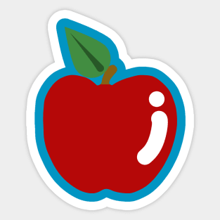 Red Apple Sticker